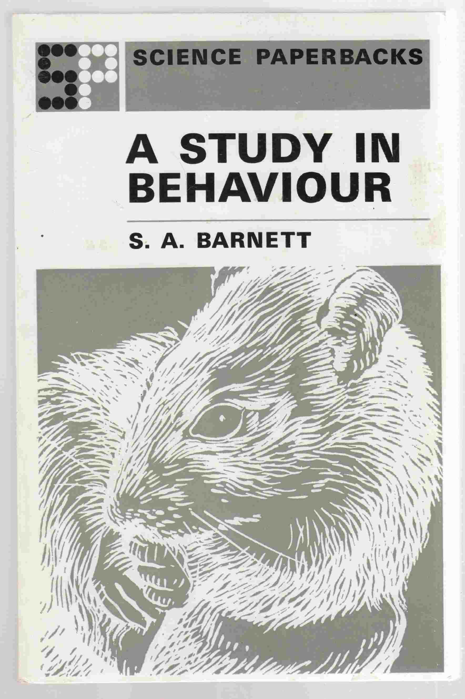 Image for Study in Behaviour Principles of Ethology and Behavioural Physiology, Displayed Mainly in the Rat