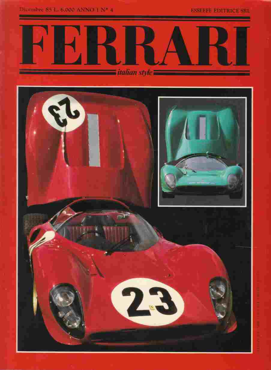 Image for Ferrari Italian Style Dicembre 85 Anno 1 No 4