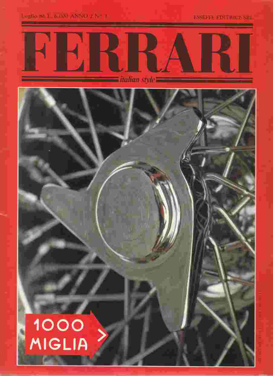 Image for Ferrari Italian Style Luglio 86 Anno 2 No 3