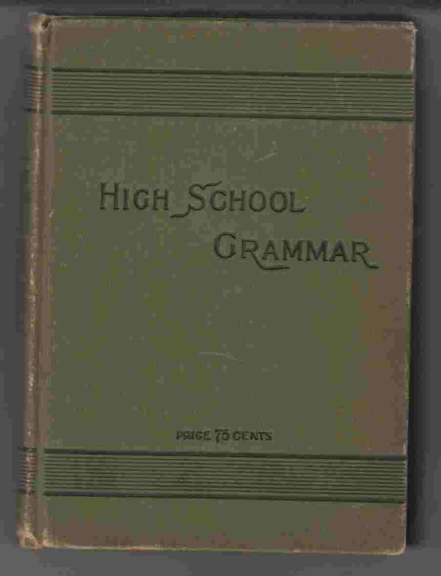 Image for The High School Grammar Revised Edition