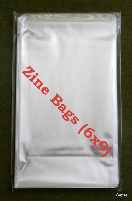 Zine Bags (6x9) PACK OF 50