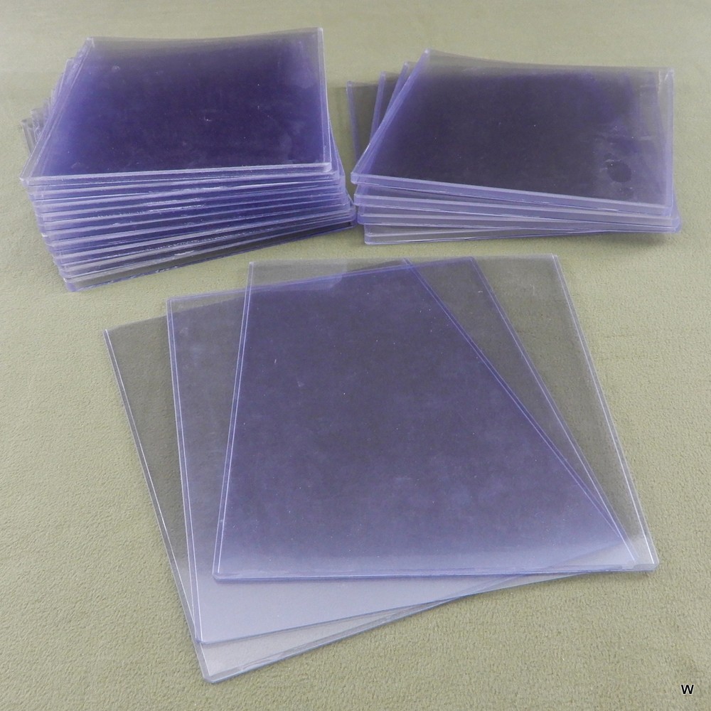 Image for 17 Clear Rigid Sleeves: RPG Character Sheet,Thin/Thick Booklet - Collectible Supplies