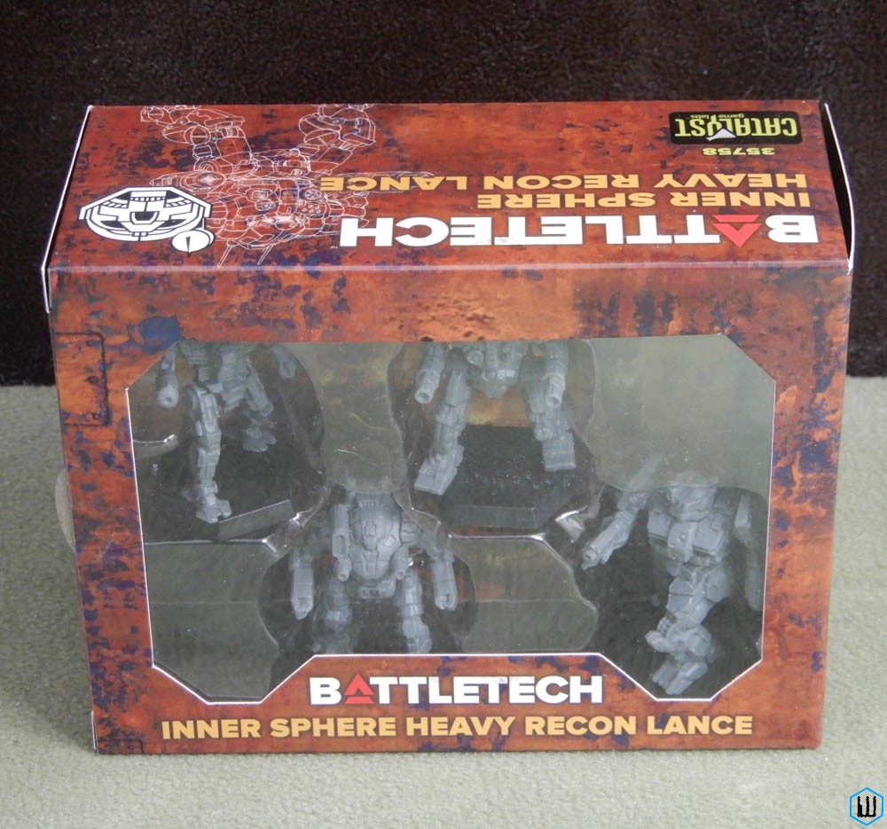 Inner Sphere Heavy Recon Lance (Battletech) NEW