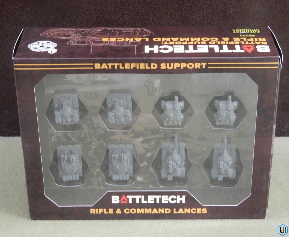 Battlefield Support: Rifle & Command Lances (Battletech) NEW