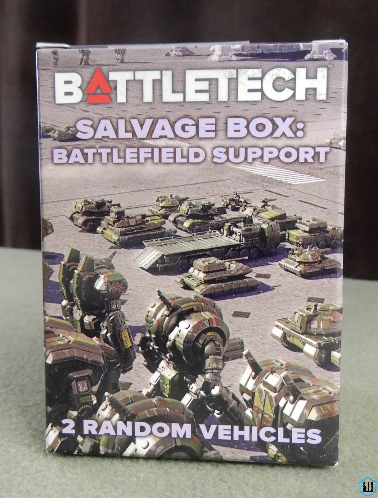 Salvage Box: Battlefield Support 2 Random Vehicles (Battletech) SEALED