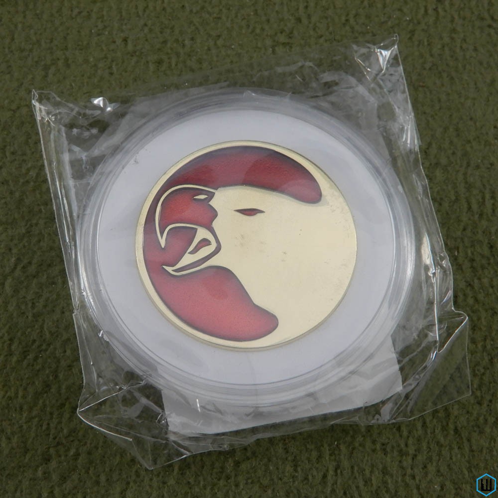 Challenge Coin: Crescent Hawks NEW (Battletech Mercenaries)