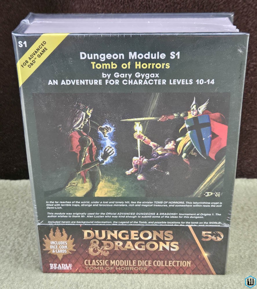 Tomb of Horrors (Classic Module Dice Collection) Coin Die Card Set