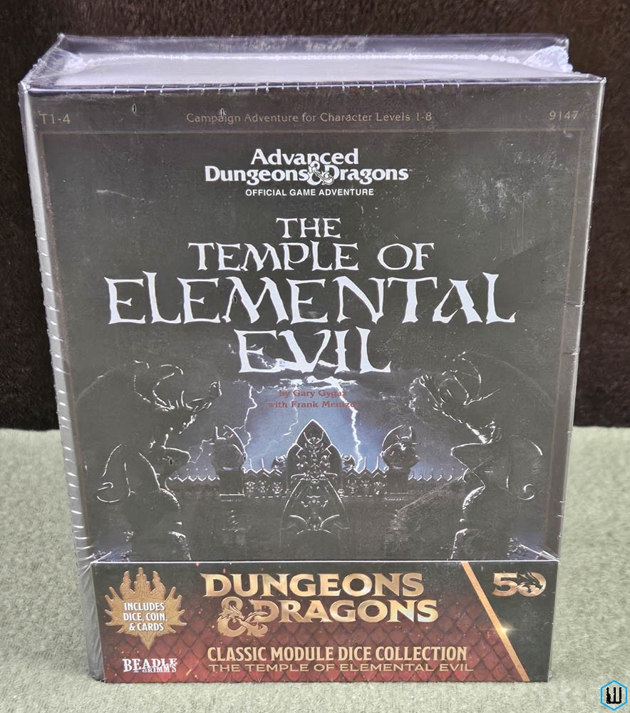 Temple Elemental Evil (Classic Module Dice Collection) Coin Die Card Set