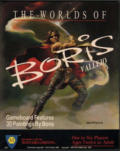 Image for The Worlds of Boris Vallejo (Art Game) Box Set