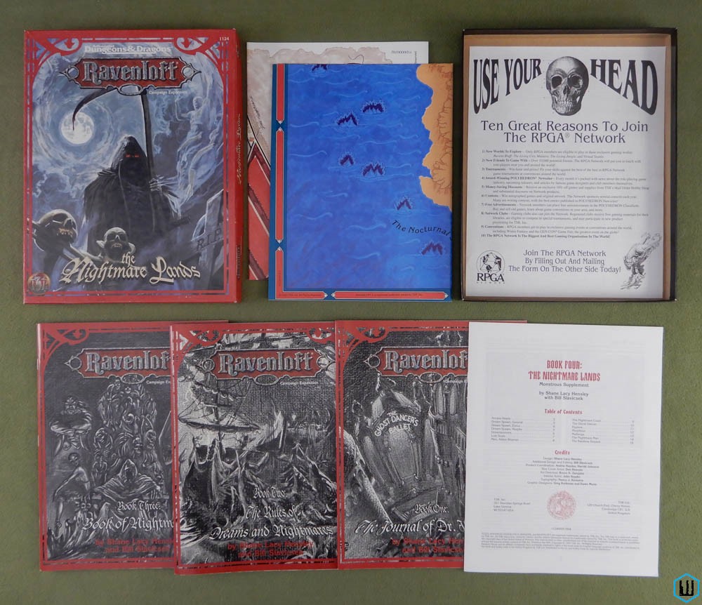 AD&D 2nd Dungeons & Dragons - Ravenloft Royaume D ' Épouvante