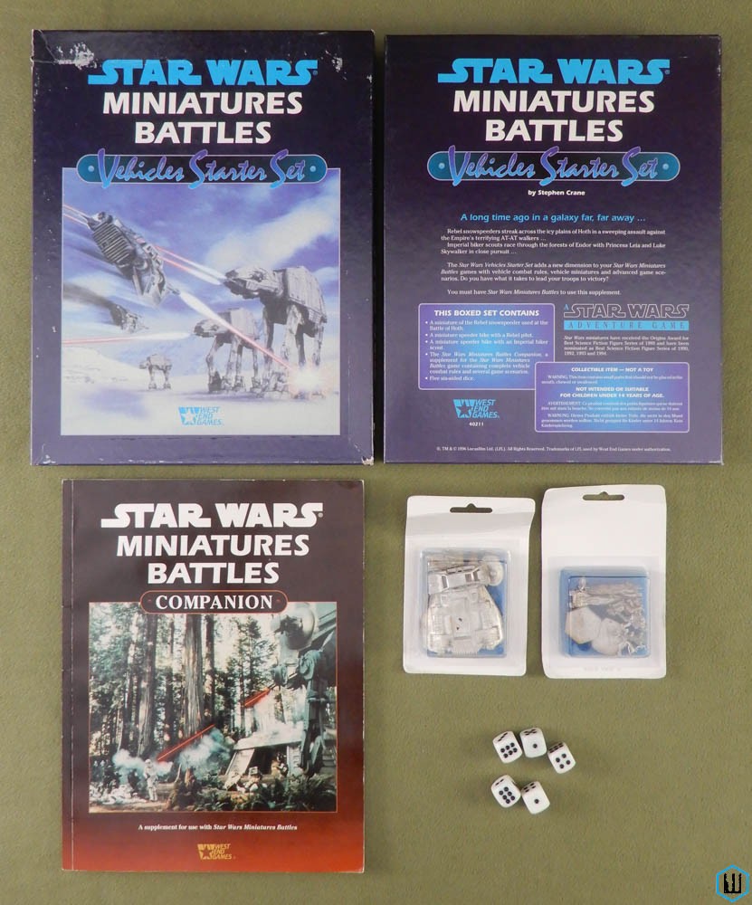 Star Wars Miniatures Battles: Vehicles Starter Set (Box)