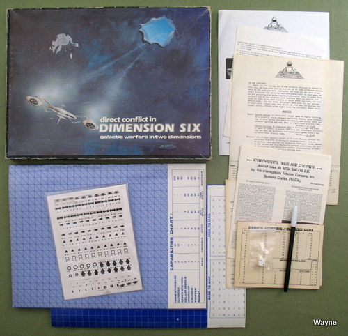 Image for Direct Conflict in DIMENSION SIX: Galactic Warfare in Two Dimensions