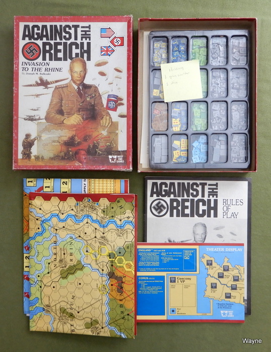 Image for Against the Reich: Board Game - WORN PLAY SET