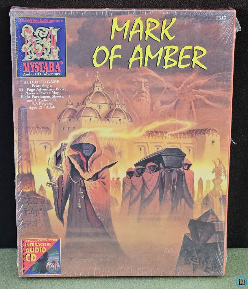 Mark of Amber (Advanced Dungeons Dragons Mystara) SEALED Box Set TSR 2513