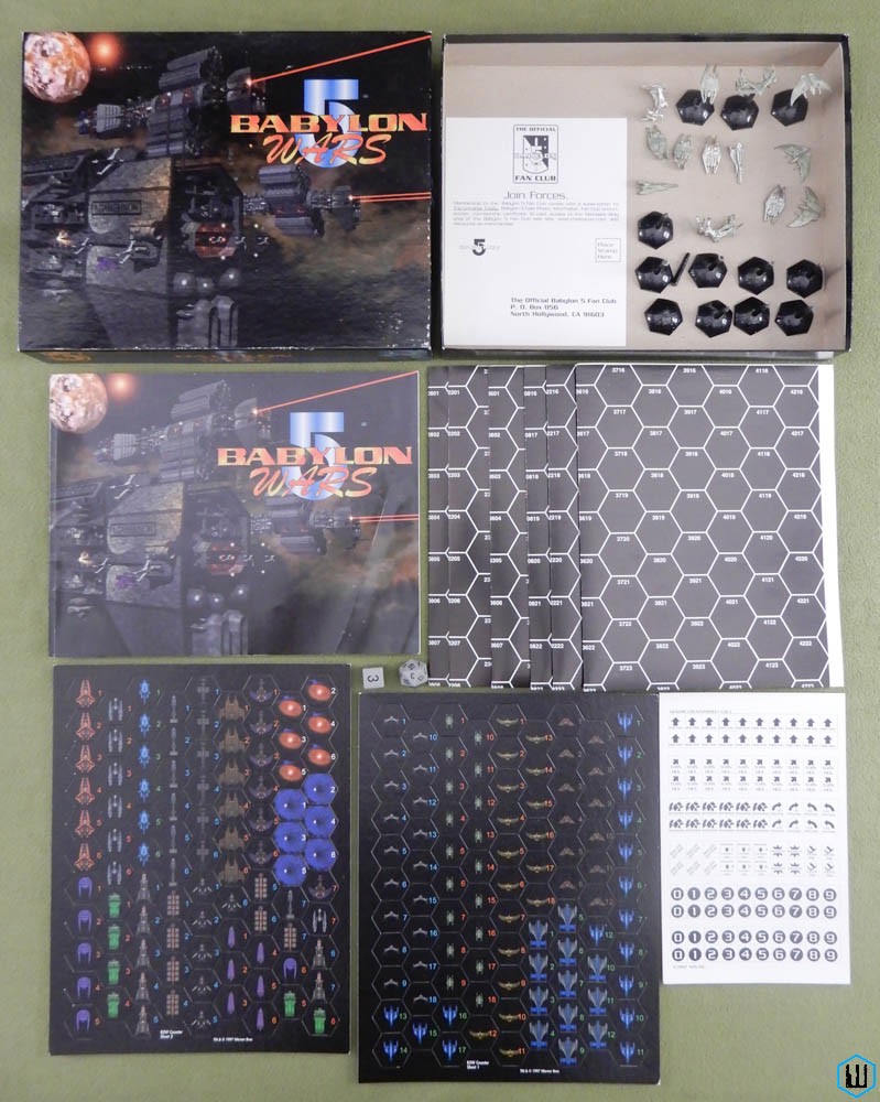 Image for Babylon 5 Wars (1st Edition) War Board Game Box Set