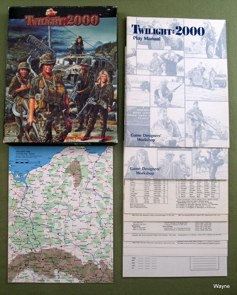 Image for TWILIGHT 2000 RPG (1st Edition) 1e Box set WWIII Poland Campaign