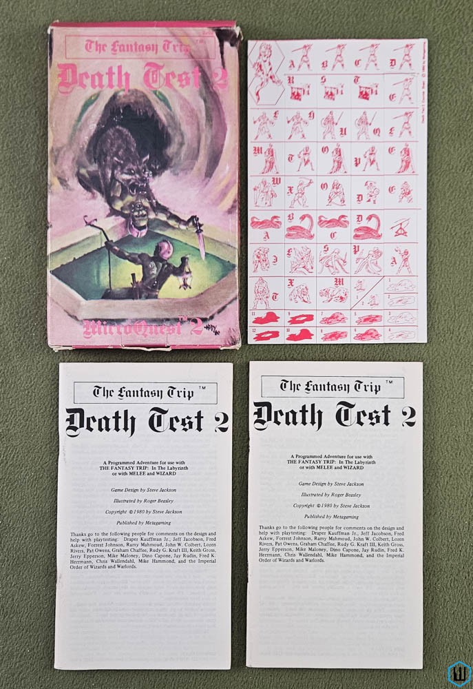 Image for Death Test 2 (The Fantasy Trip TFT RPG MicroQuest 2) Death Test 2 (The Fantasy Trip TFT RPG MicroQuest 2)
