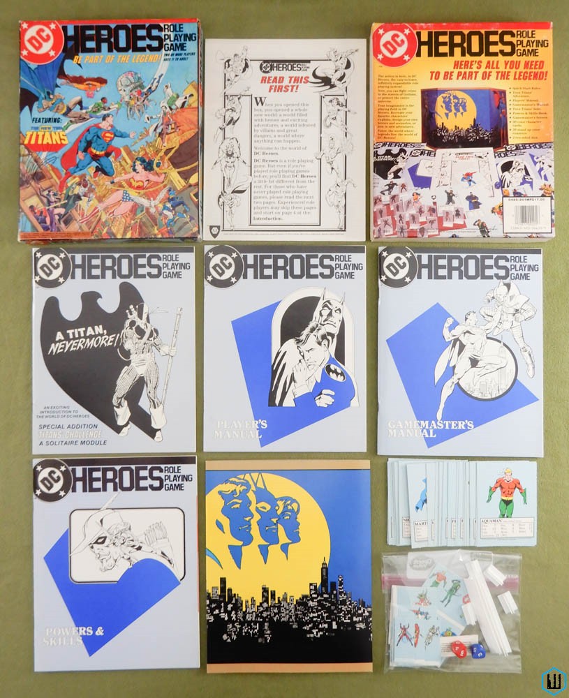 Image for DC Heroes Role Playing Game (1st edition RPG Box Set)