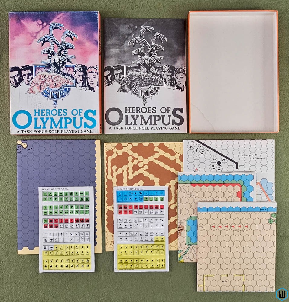 Heroes of Olympus (1st Edition) Box Set Task Force Games TFG 2007