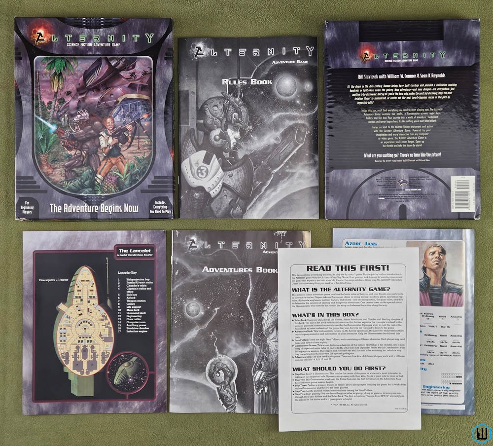 ALTERNITY: Science Fiction Adventure Game (RPG Box Set)