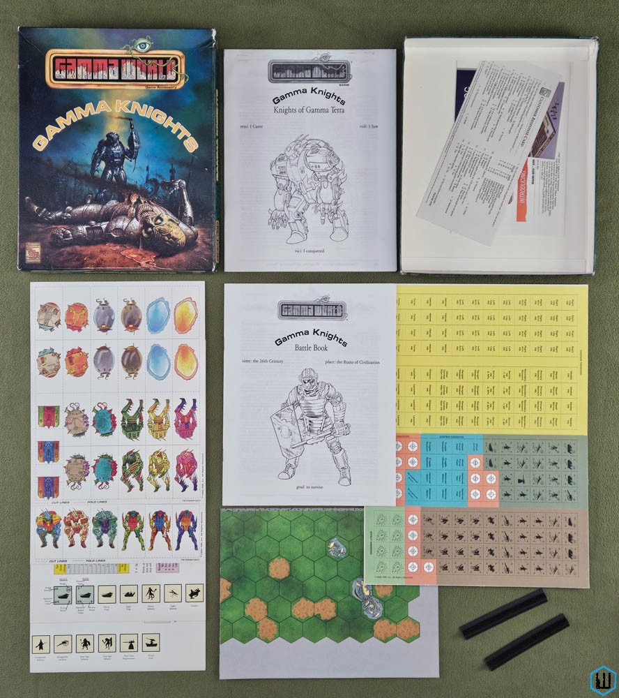 Gamma Knights (Gamma World Game Accessory) Box Set
