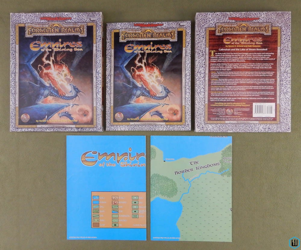 Empires of the Shining Sea (Advanced Dungeons Dragons Forgotten Realms) Box Set