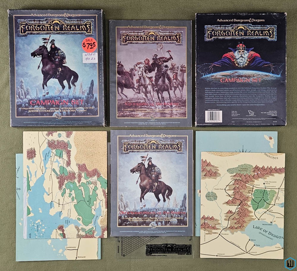 Image for Forgotten Realms Campaign Set (Advanced Dungeons Dragons) BOX Forgotten Realms Campaign Set (Advanced Dungeons Dragons) BOX
