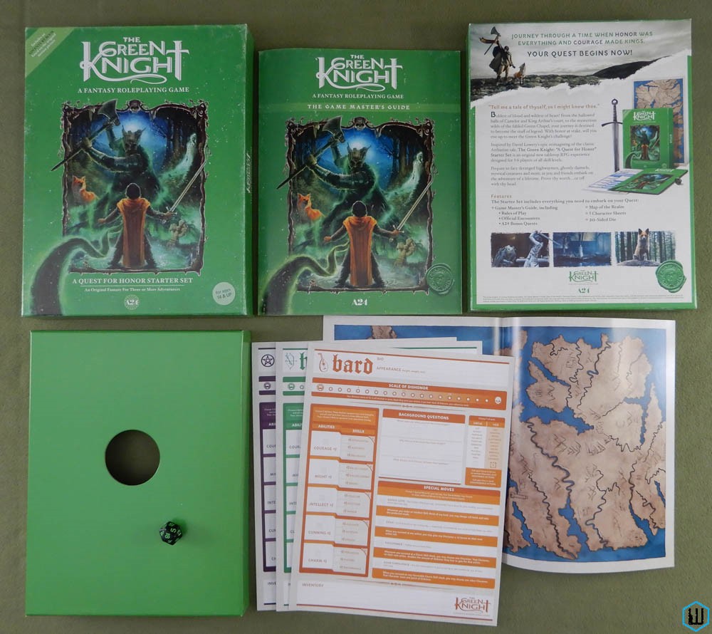 The Green Knight Fantasy Roleplaying Game RPG Box Set 