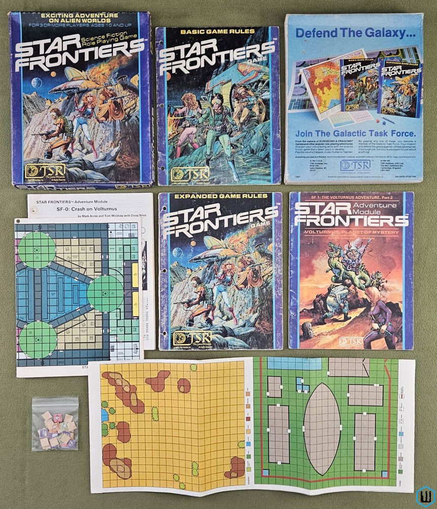 Image for STAR FRONTIERS: Science Fiction Role Playing Game Original RPG Box Set STAR FRONTIERS: Science Fiction Role Playing Game Original RPG Box Set