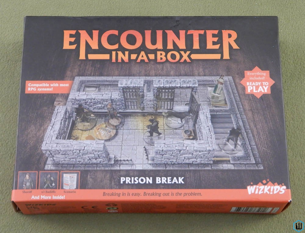 Encounter in a Box: Prison Break (RPG Map Terrain Diorama)