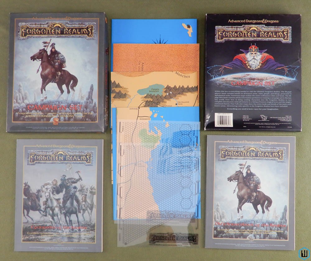 COMPLETE DUNGEONS AND DRAGONS FORGOTTEN REALMS SPELLBOUND BOX SET hotsell