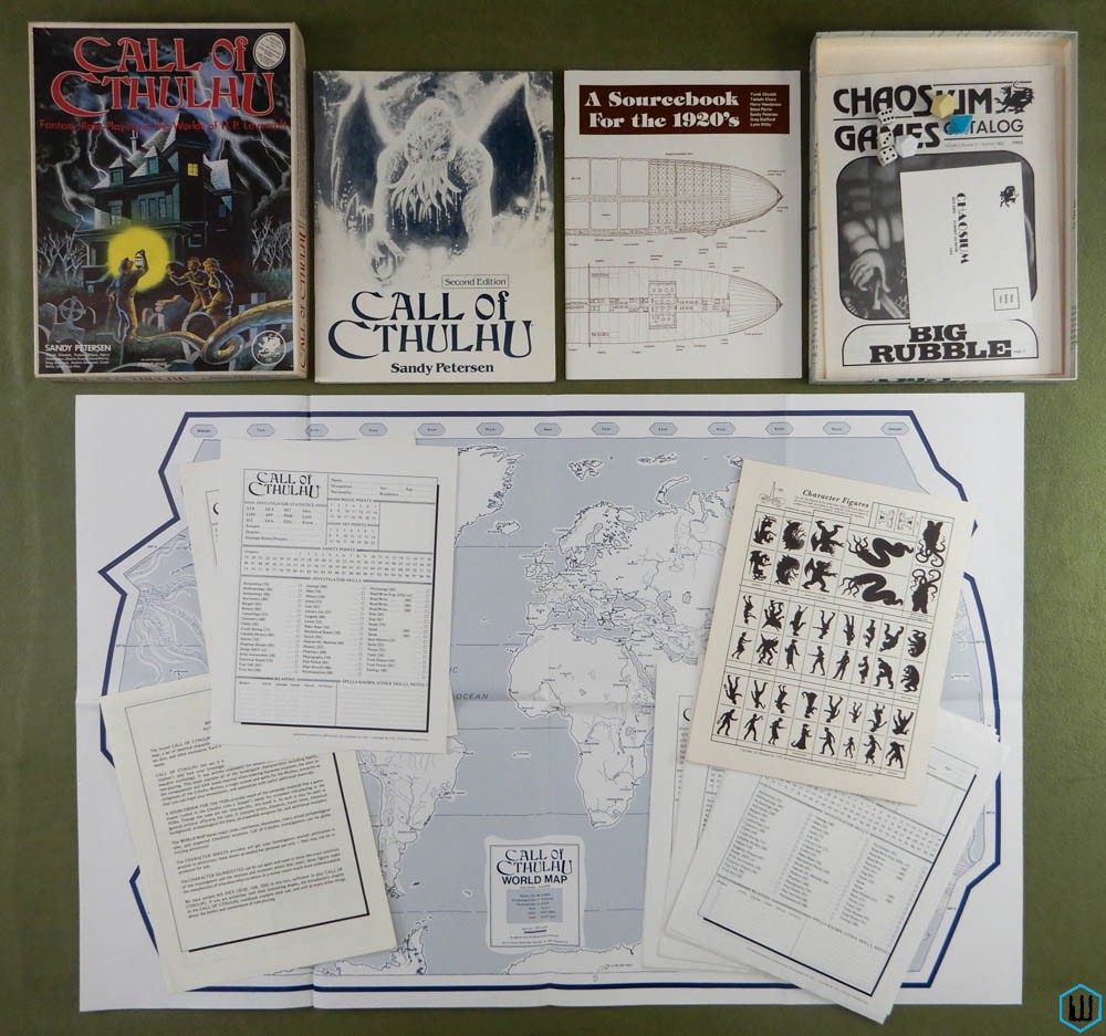 Call of Cthulhu (Second 2nd Edition) Box Set