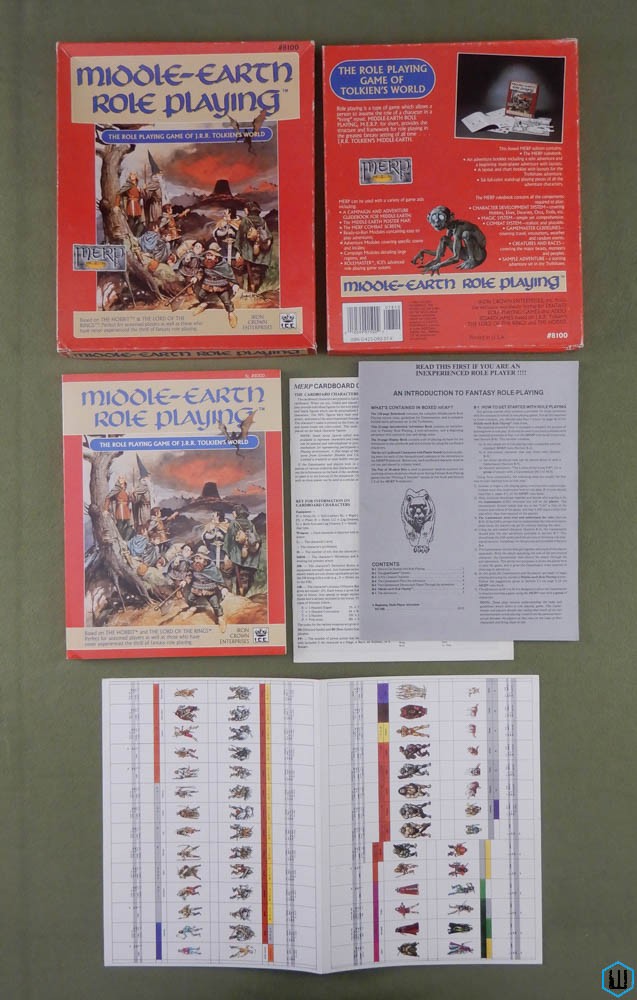 Middle Earth Role Playing Game Box Set (MERP RPG)