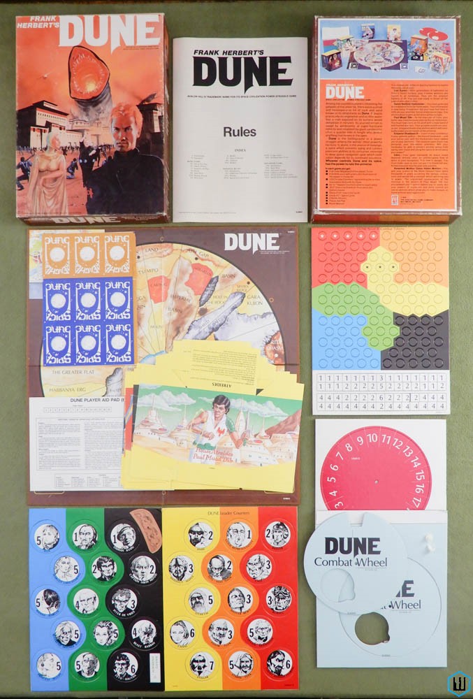 Image for Frank Herbert's DUNE: Board Game Box Set - 1984 STING cover