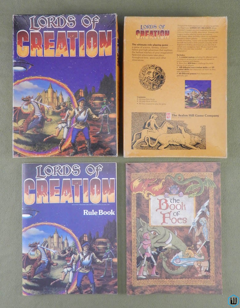 Image for Lords of Creation: Roleplaying Game RPG (Box Set) Lords of Creation: Roleplaying Game RPG (Box Set)