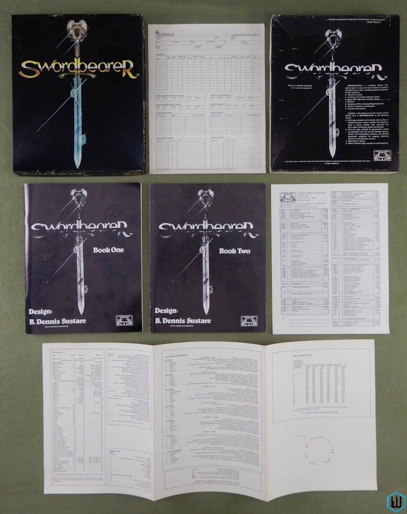 Swordbearer Roleplaying Game RPG (2nd Edition) Box Set