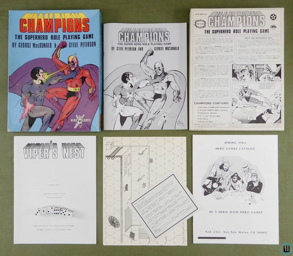 Image for Champions: Super Hero Role Playing Game (Revised Edition) RPG Box Set