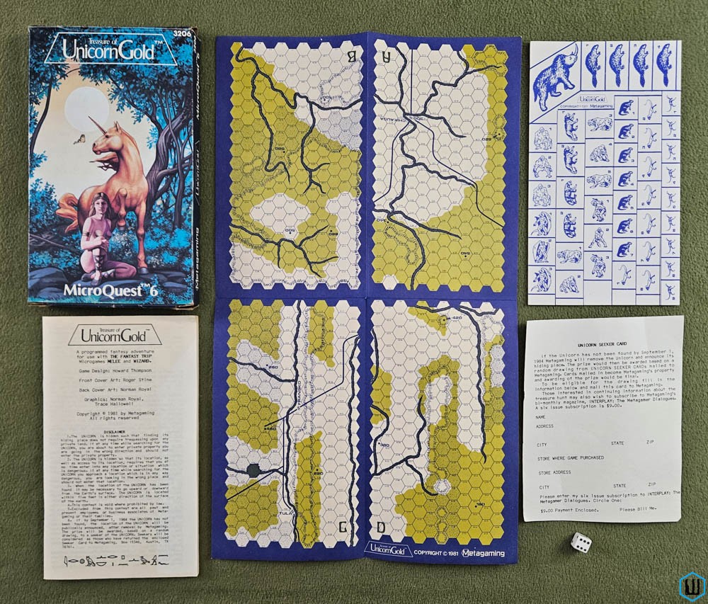 Treasure of the Unicorn Gold (The Fantasy Trip RPG: MicroQuest 6)