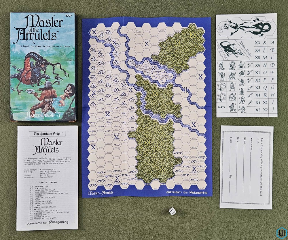 Master of the Amulets (The Fantasy Trip TFT RPG: MicroQuest 7)