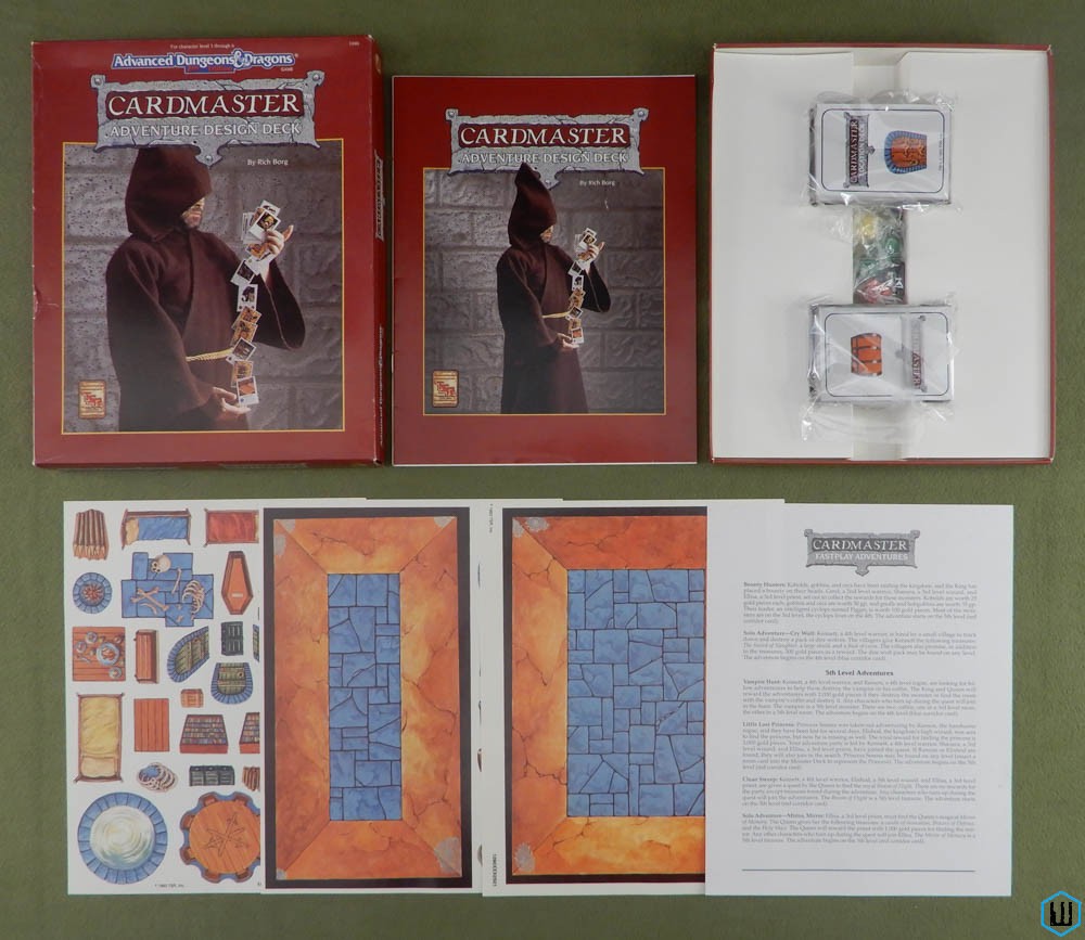 Cardmaster Adventure Design Deck (Advanced Dungeons Dragons) Box Set