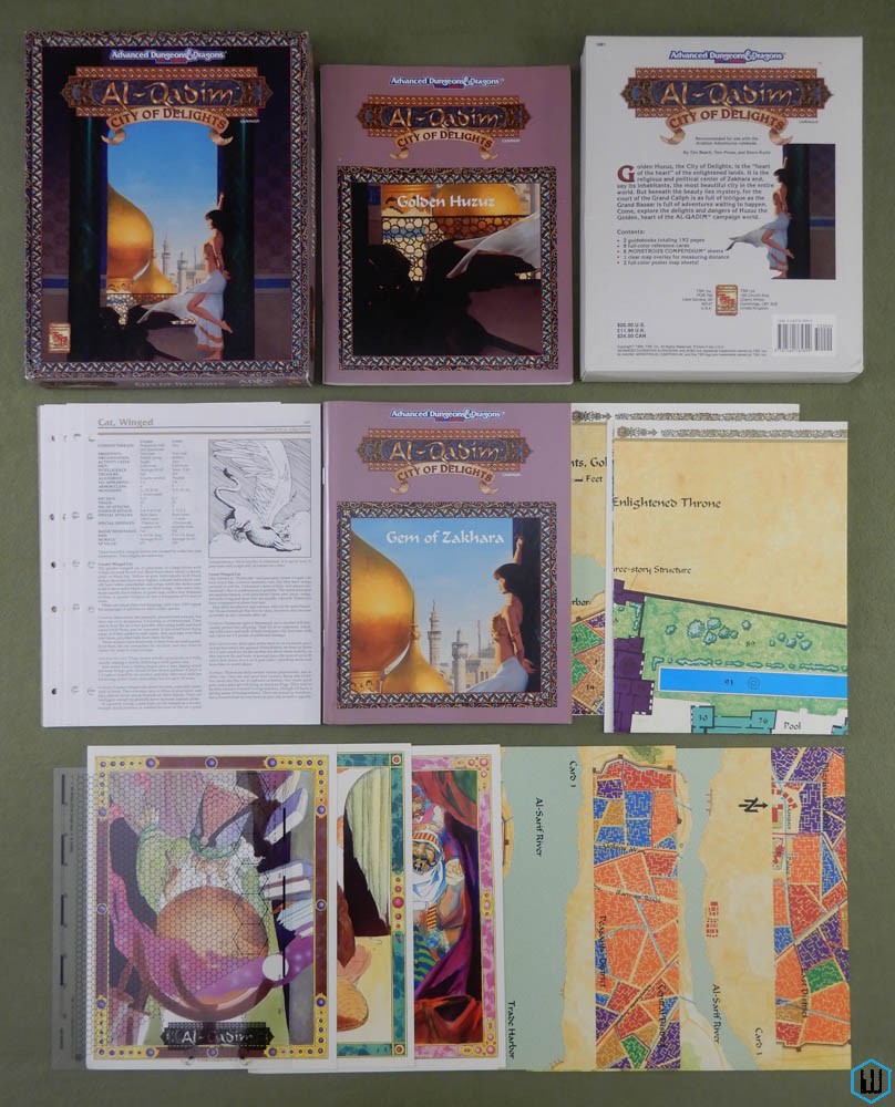 City of Delights (Advanced Dungeons Dragons Al-Qadim) Box Set