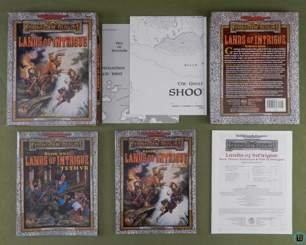 Forgotten Realms city high quality of splendors box set complete