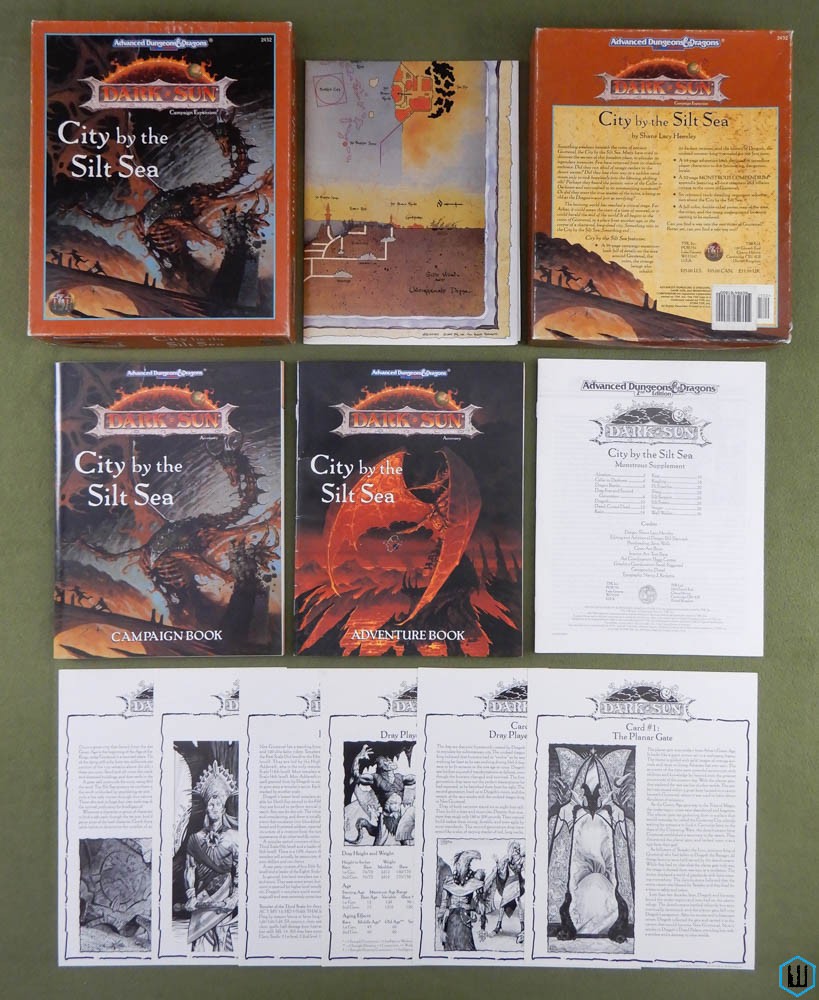 City by the Silt Sea (Advanced Dungeons & Dragons: Dark Sun) Box Set