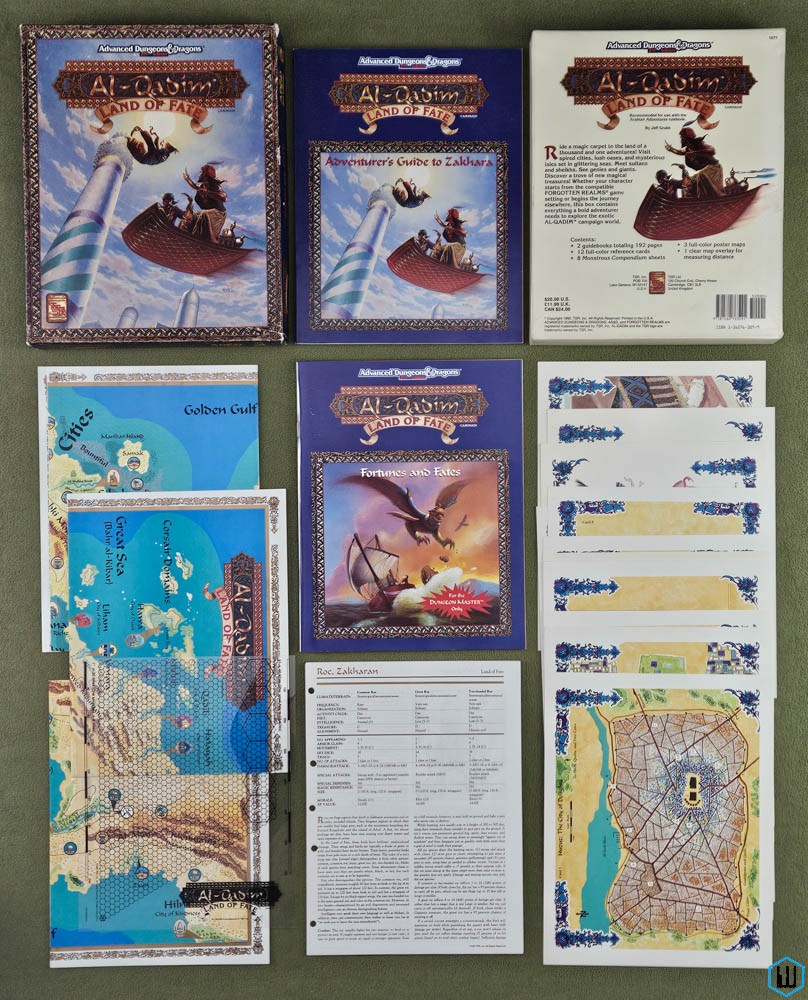 Land of Fate (Advanced Dungeons Dragons Al-Qadim) Al Qadim Box Set