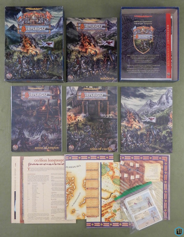 Birthright Campaign Setting (Advanced Dungeons Dragons) Box Set