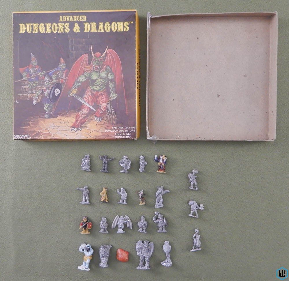 MONSTERS: Advanced Dungeons Dragons Metal Miniature Figure Set