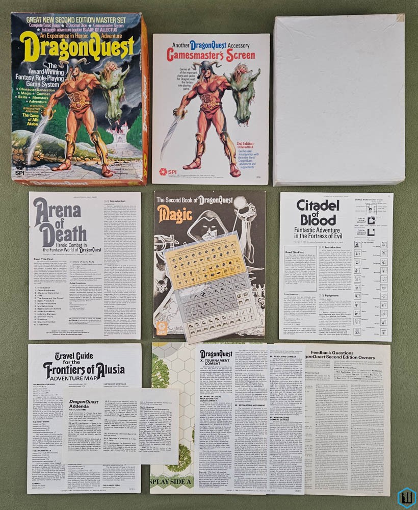 DragonQuest RPG: PARTS LOT