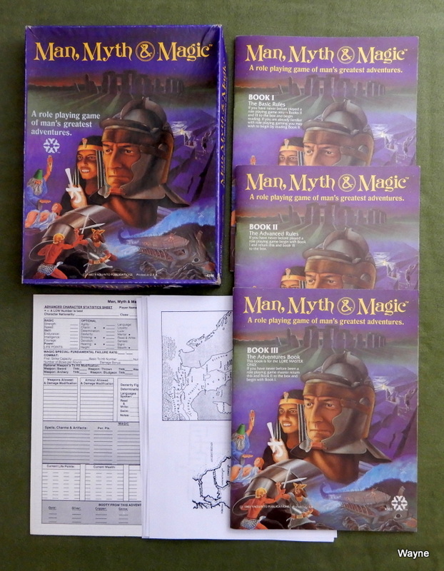Image for Man, Myth, & Magic: A Role Playing Game of Man's Greatest Adventures - PLAY SET