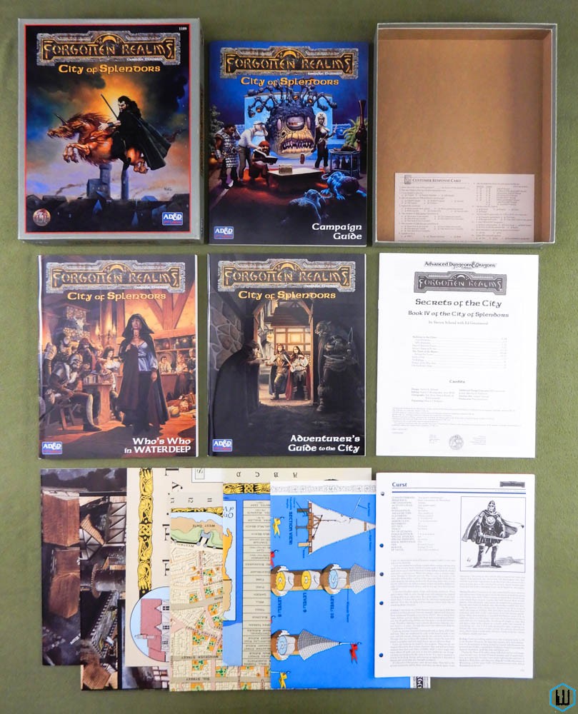 City of Splendors (Advanced Dungeons Dragons Forgotten Realms) Waterdeep Box Set