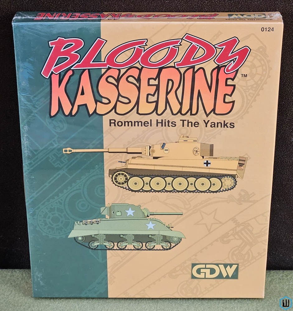 BLOODY KASSERINE (SEALED Box Set) Game Designers Workshop GDW 0124